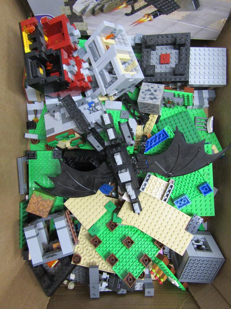 Large collection of Lego and other building bricks along with Lego storage tubs - includes - Image 4 of 10