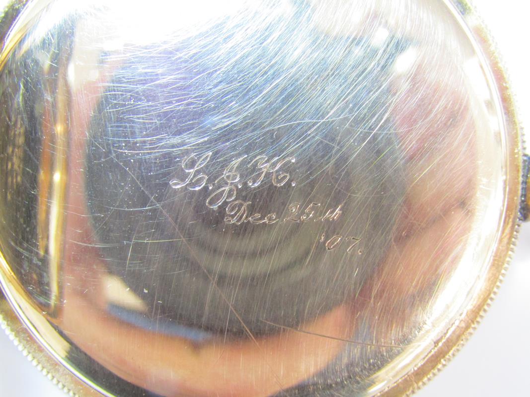 Bunn Special Illinois pocket watch - 21 jewels - 60 hour - No 161 - Warranted 20 years - C.W.C Co - Image 6 of 11