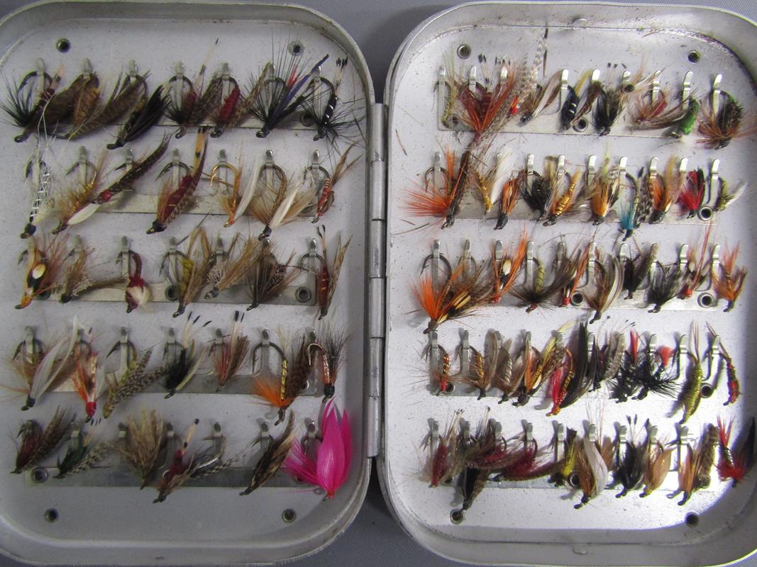 500 Fly fishing flies includes - 4 Wheatley Silmalloy pocket clip fly boxes containing approx. 256 - Image 3 of 11