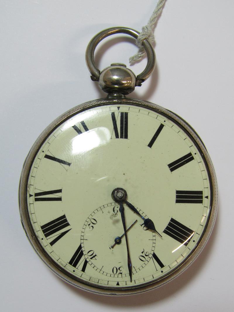 John Barton Birmingham pair cased fusee pocket watch with 1822 silver case makers mark WB - Image 2 of 9
