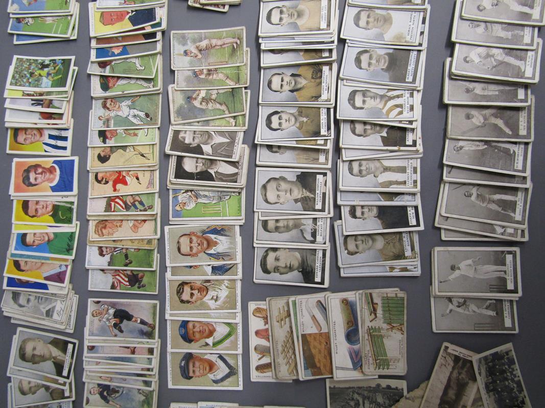 Collection of cigarette cards includes Gallaher famous footballers, jockeys & cricketers, Barratt - Image 3 of 8