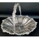 William IV silver basket, Charles Gordon, London 1837, 20.62ozt