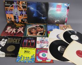 Collection of LP vinyl records also includes soundtracks Flash Gordon, X files, Rocky, Fame, also