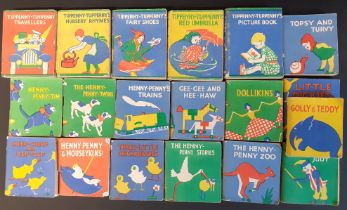 Collection of nineteen 1930's small format children's books, all edited by Mrs Herbert Strang and in