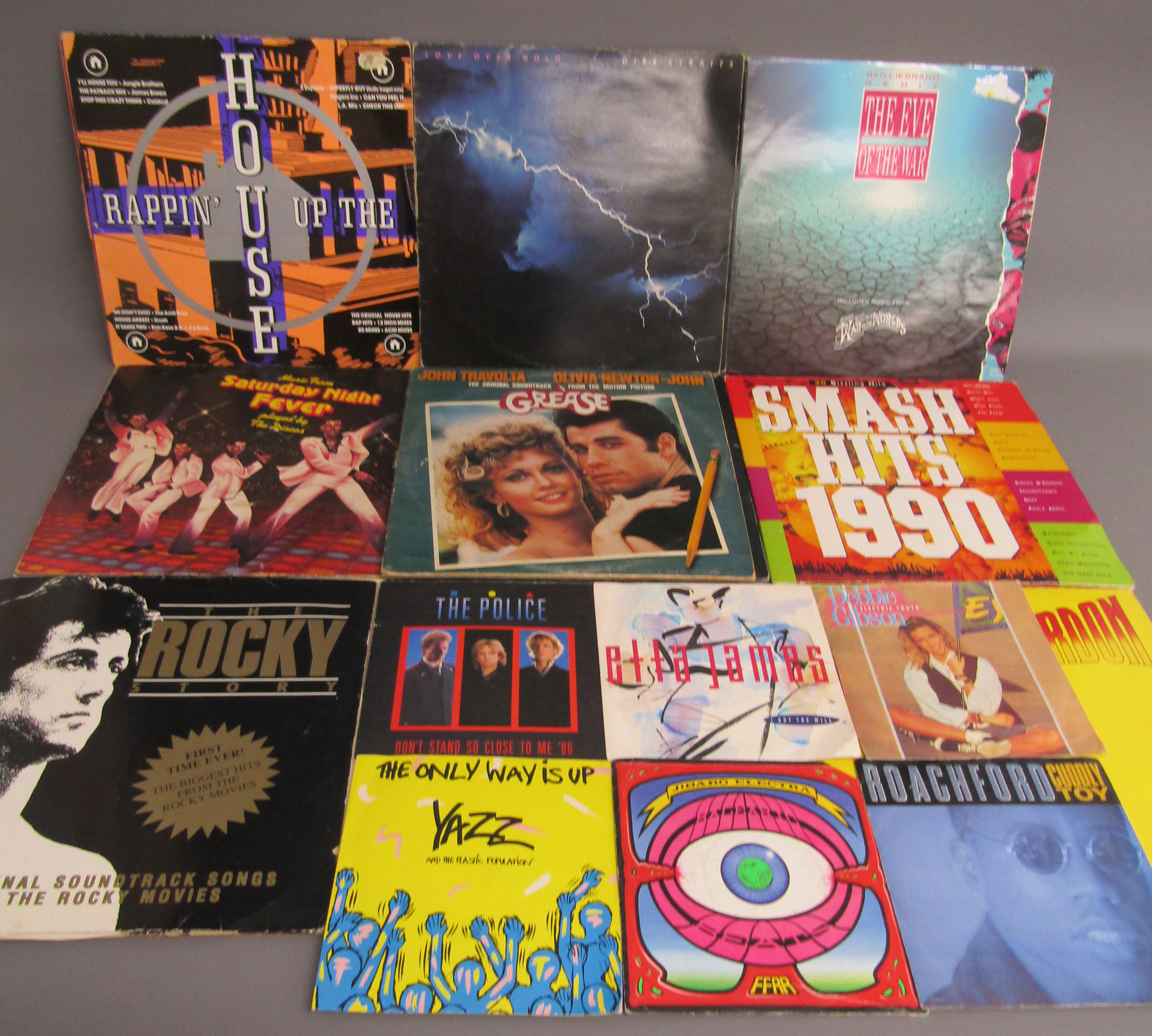 Collection of LP vinyl records also includes soundtracks Flash Gordon, X files, Rocky, Fame, also - Image 3 of 4