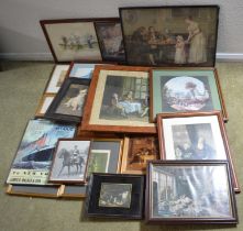 Selection of framed prints