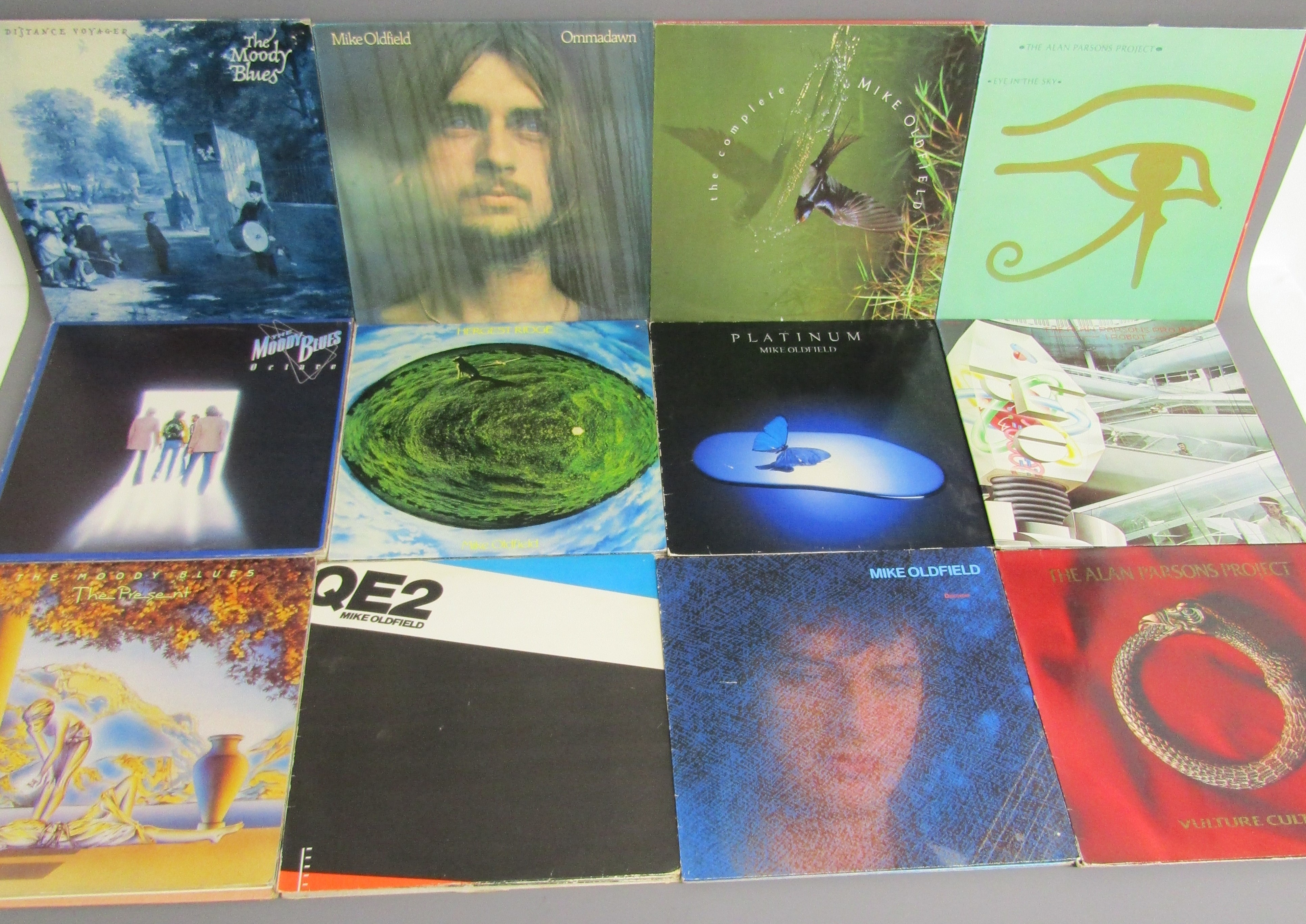 Collection of approx. 80 vinyl LP records includes Jean Michel Jarre, The Moody Blues, Santana, - Image 5 of 7