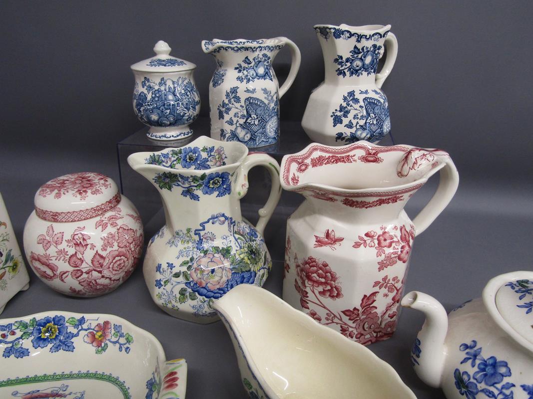 Collection of Mason ware includes Fruit Basket, Strathmore, Regency, Belvedore teapot (damage to - Image 4 of 4