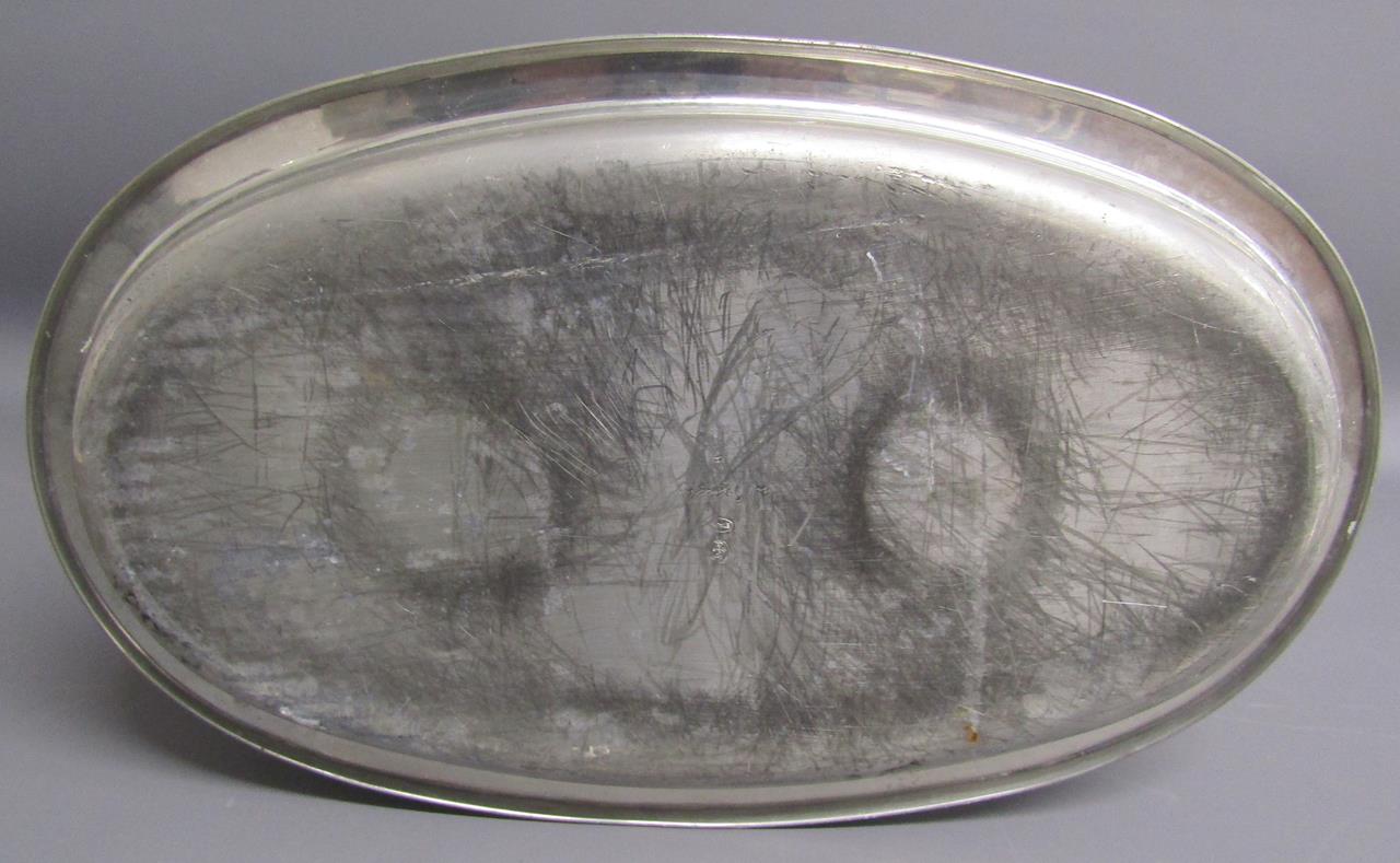 M Szekely Dom Perignon pewter wine cooler and silver plate tray - approx. 43.5cm dia - Image 13 of 14