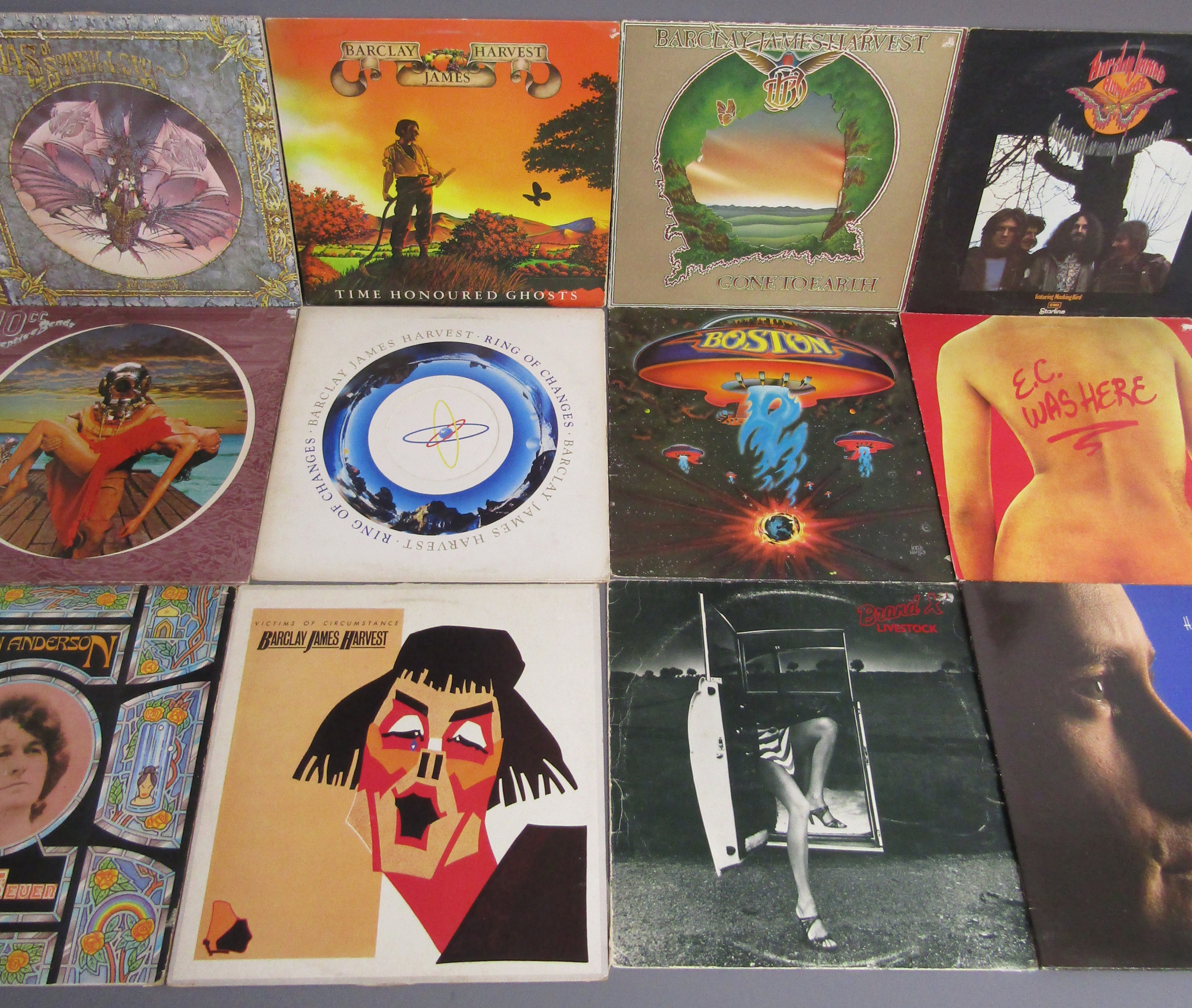 Collection of approx. 80 vinyl LP records includes Jean Michel Jarre, The Moody Blues, Santana, - Image 2 of 7