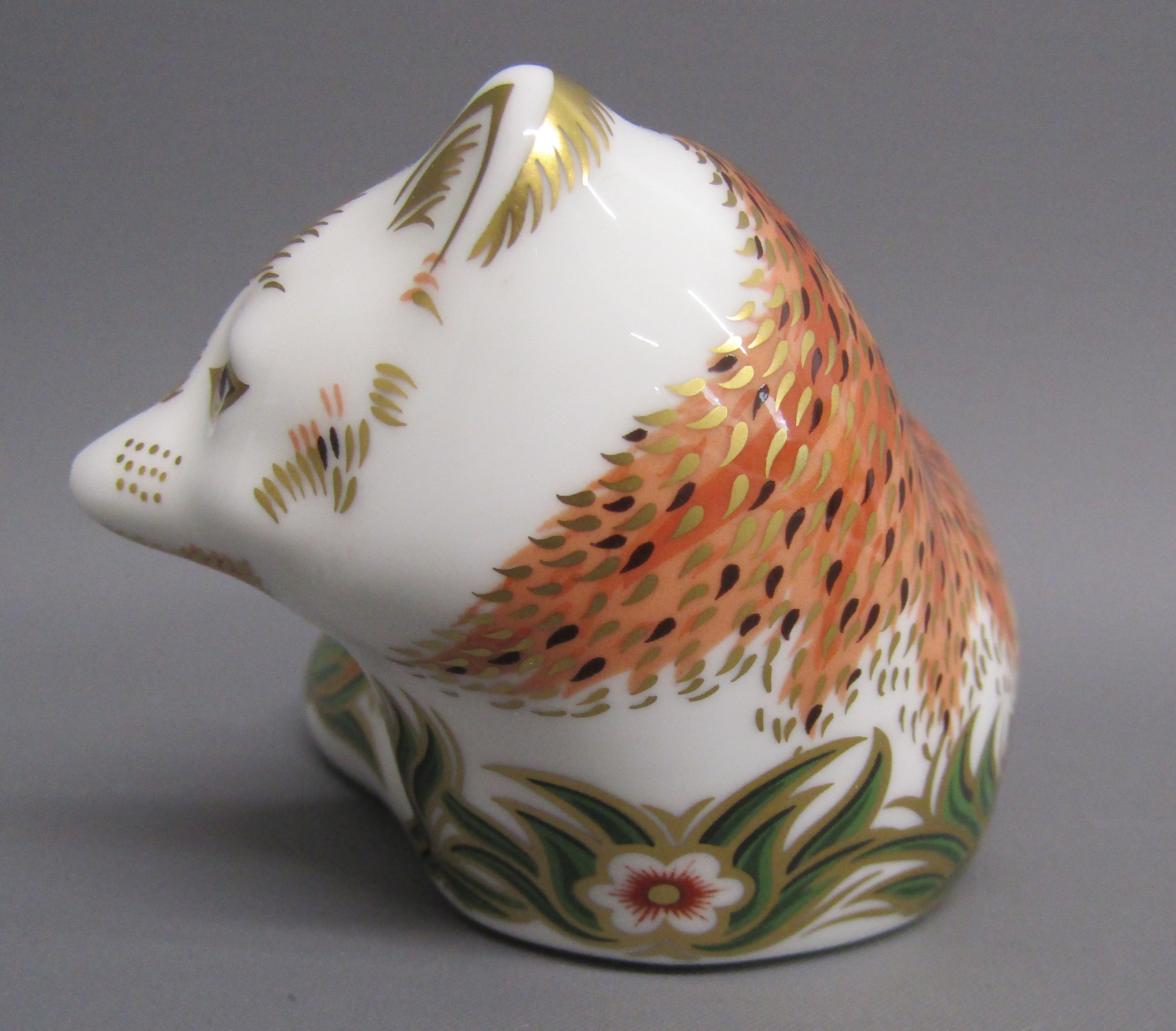 2 Royal Crown Derby paperweights - Leicestershire Fox limited edition 1326/1500 & Endangered Species - Image 8 of 11