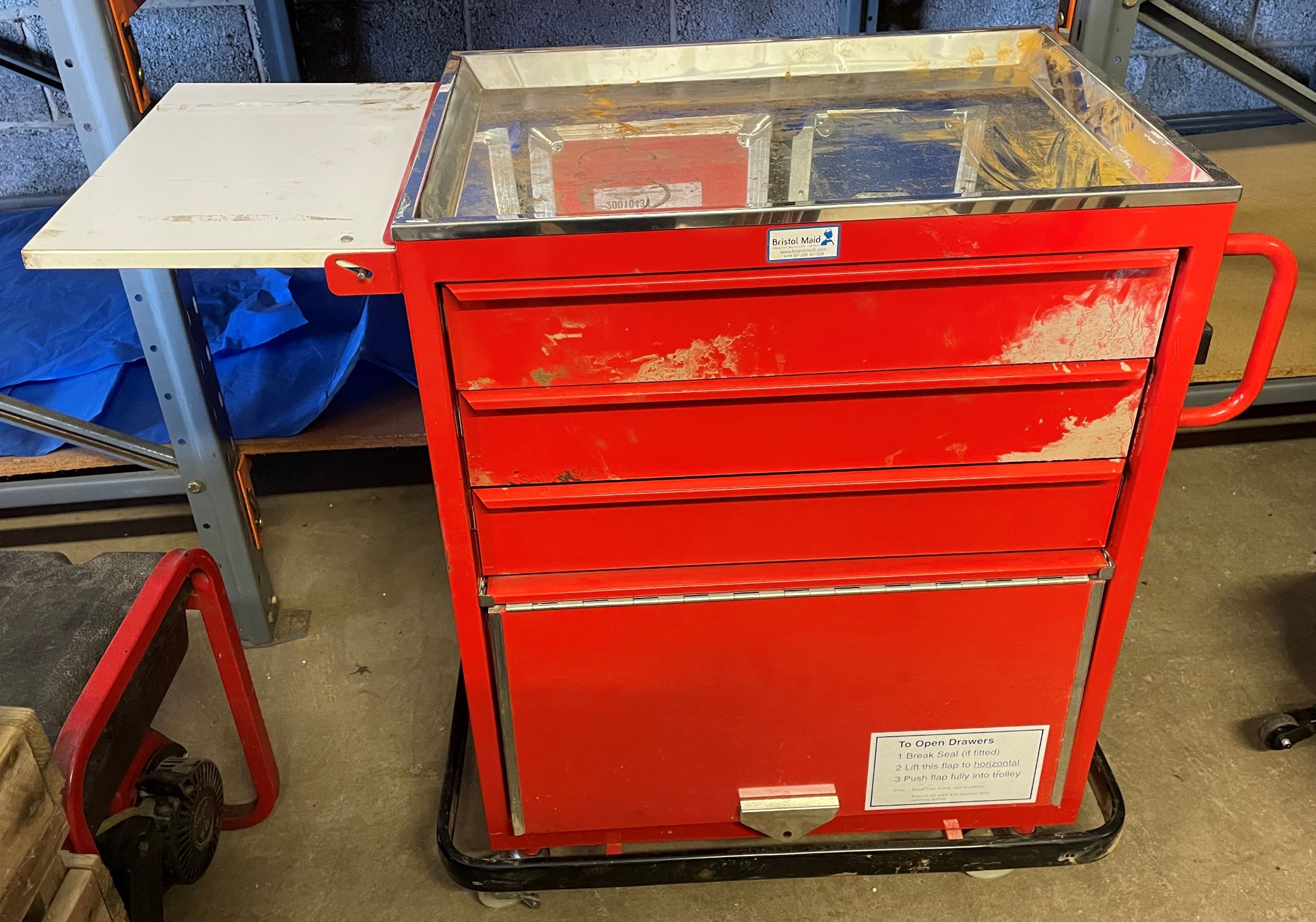 Bristol Maid heavy duty mechanics tool box