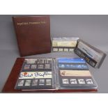 3 binders of Royal Mail Mint stamp sets consists of 2 x  Royal Mail Presentation Pack binders