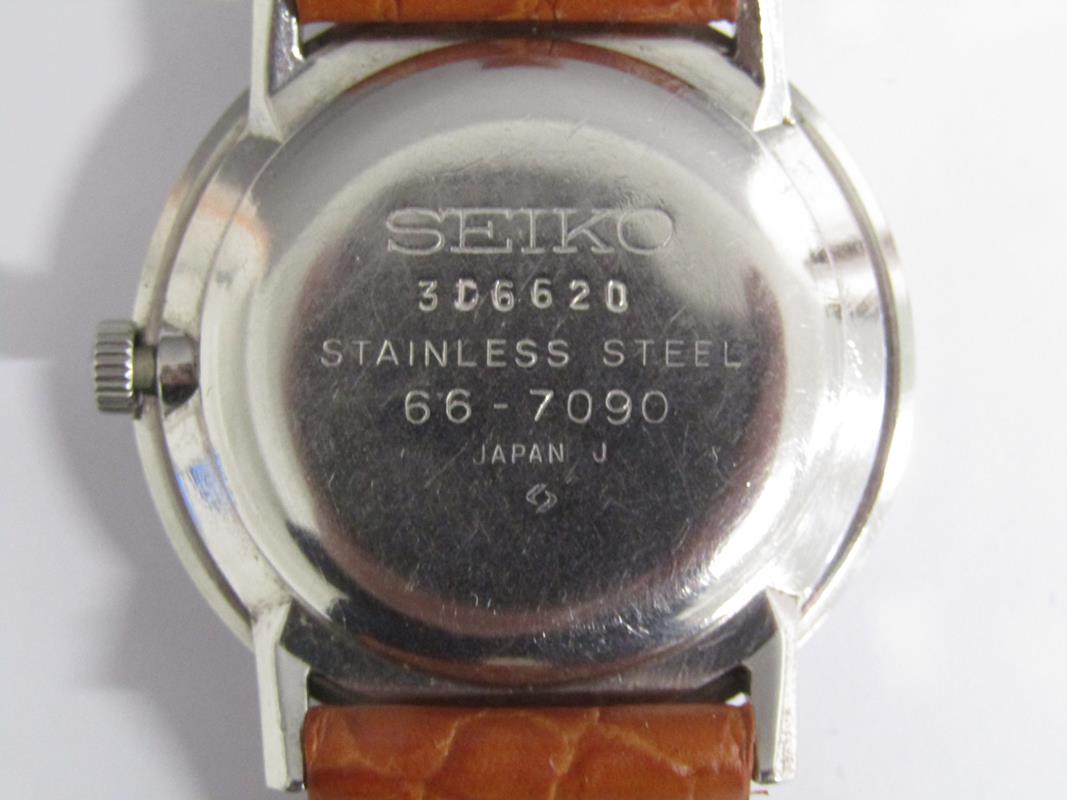 Gents Seiko 17 Jewels 66-77090 3D6620 watch - Image 5 of 5