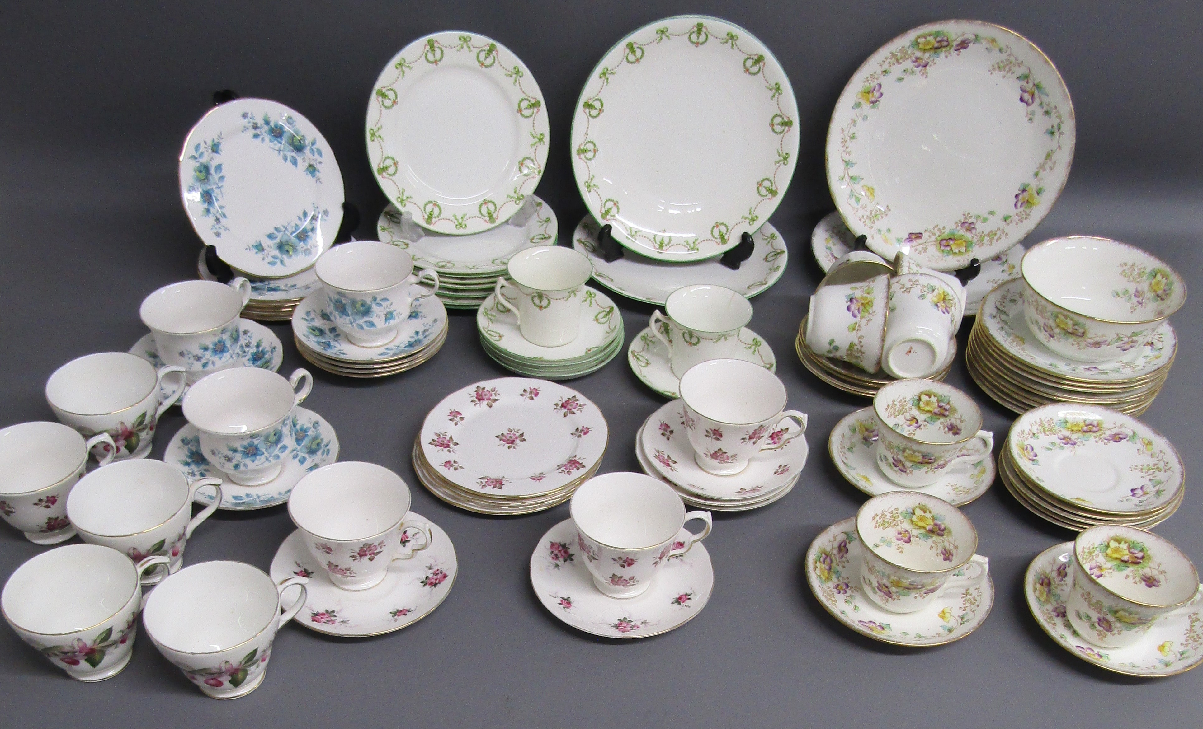 Part tea sets includes Paragon 3646 'Royal Albert', R&D, Queen Anne & Duchess - Image 5 of 7