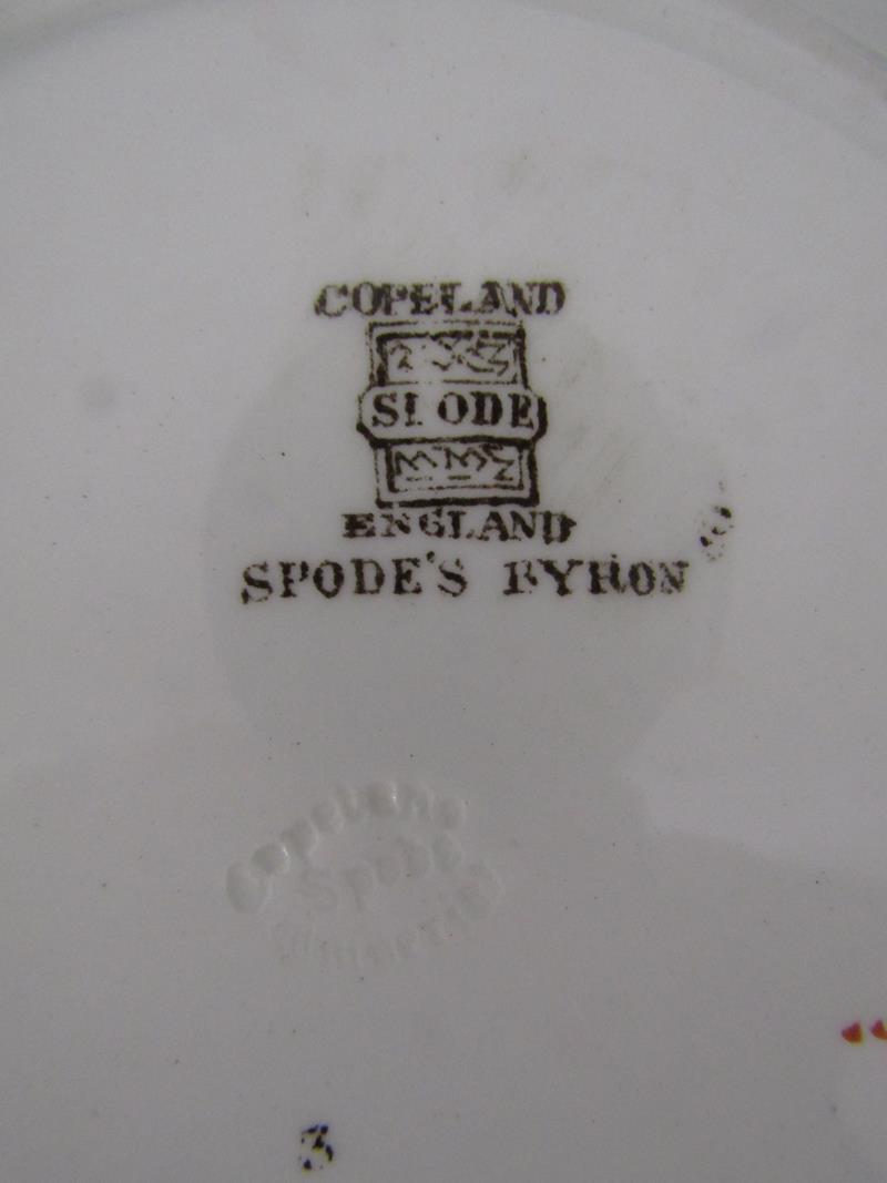 Large collection of Copeland Spode 'Spode's Byron' includes plates, tureens, bowls, teaset, coffee - Bild 7 aus 7