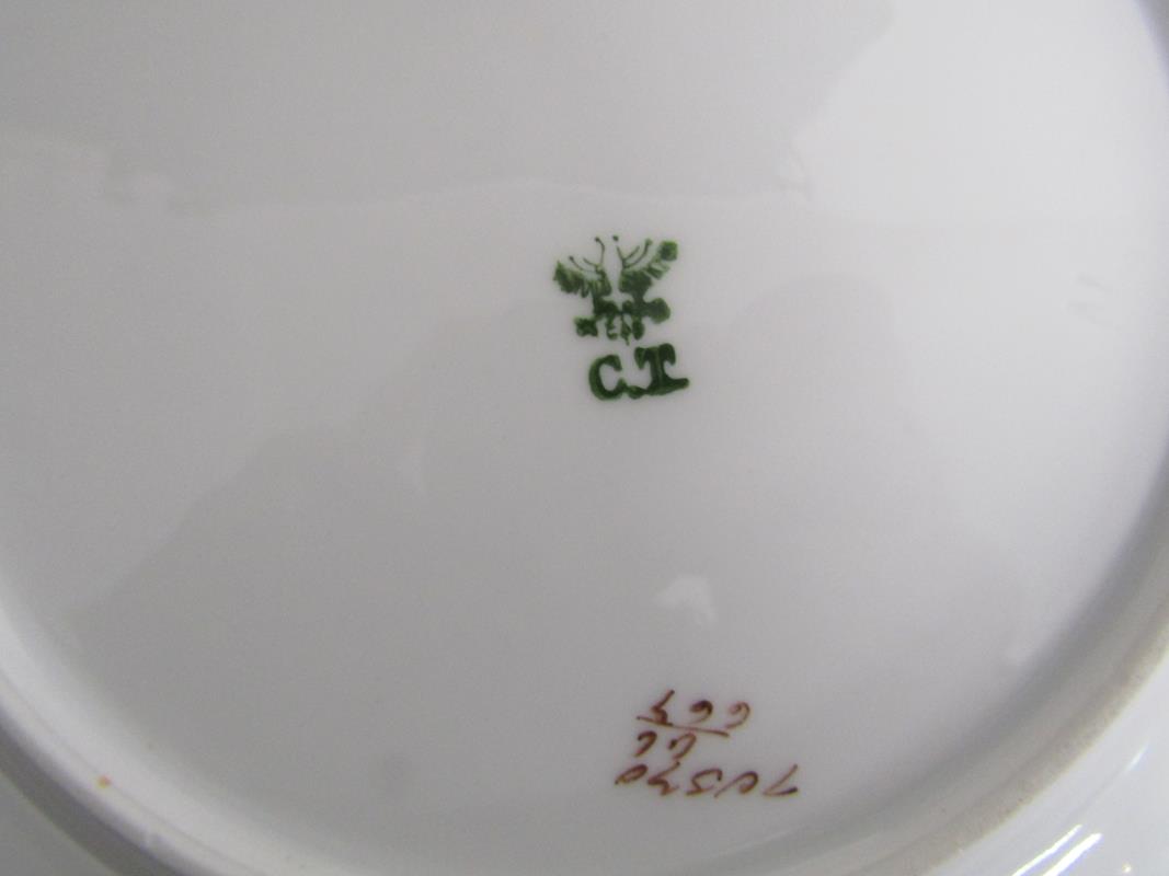 Royal Doulton Frost Pine plates and bowls, Carl Tielsch 70570 cake plate and plates, Midwinter - Image 5 of 5