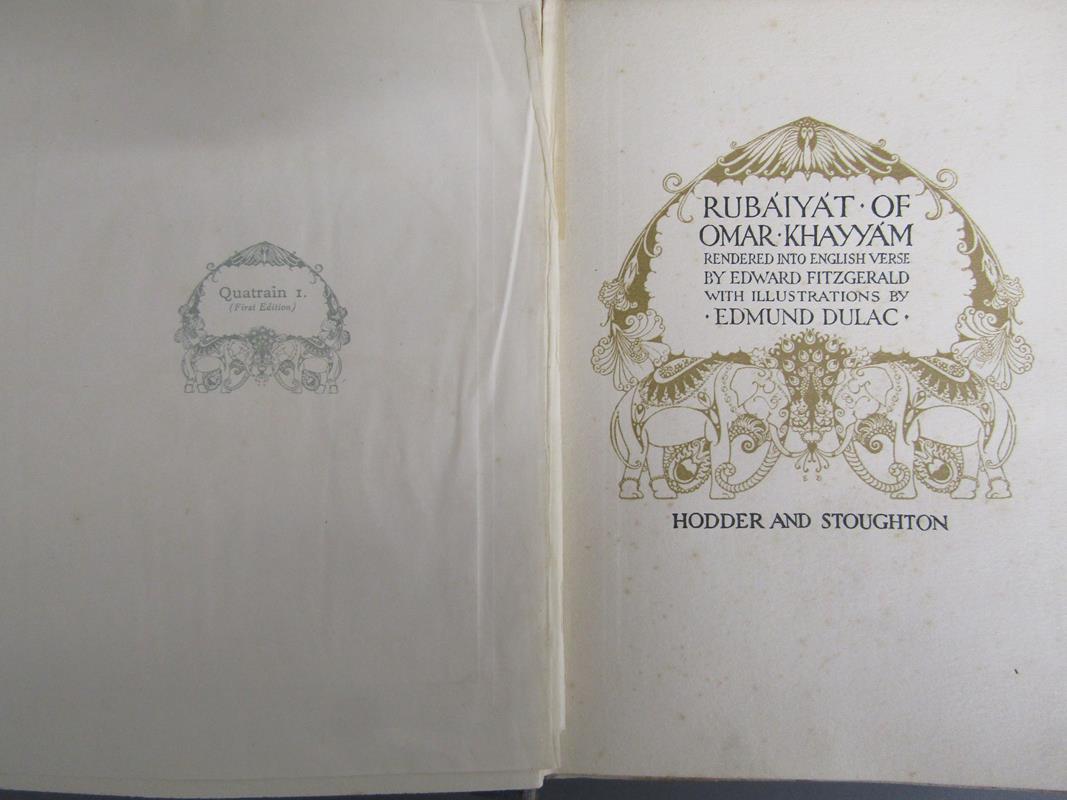 Rubaiyat of Omar Khayyam rendered into English verse by Edward FItzgerald with illustrations by - Image 6 of 12