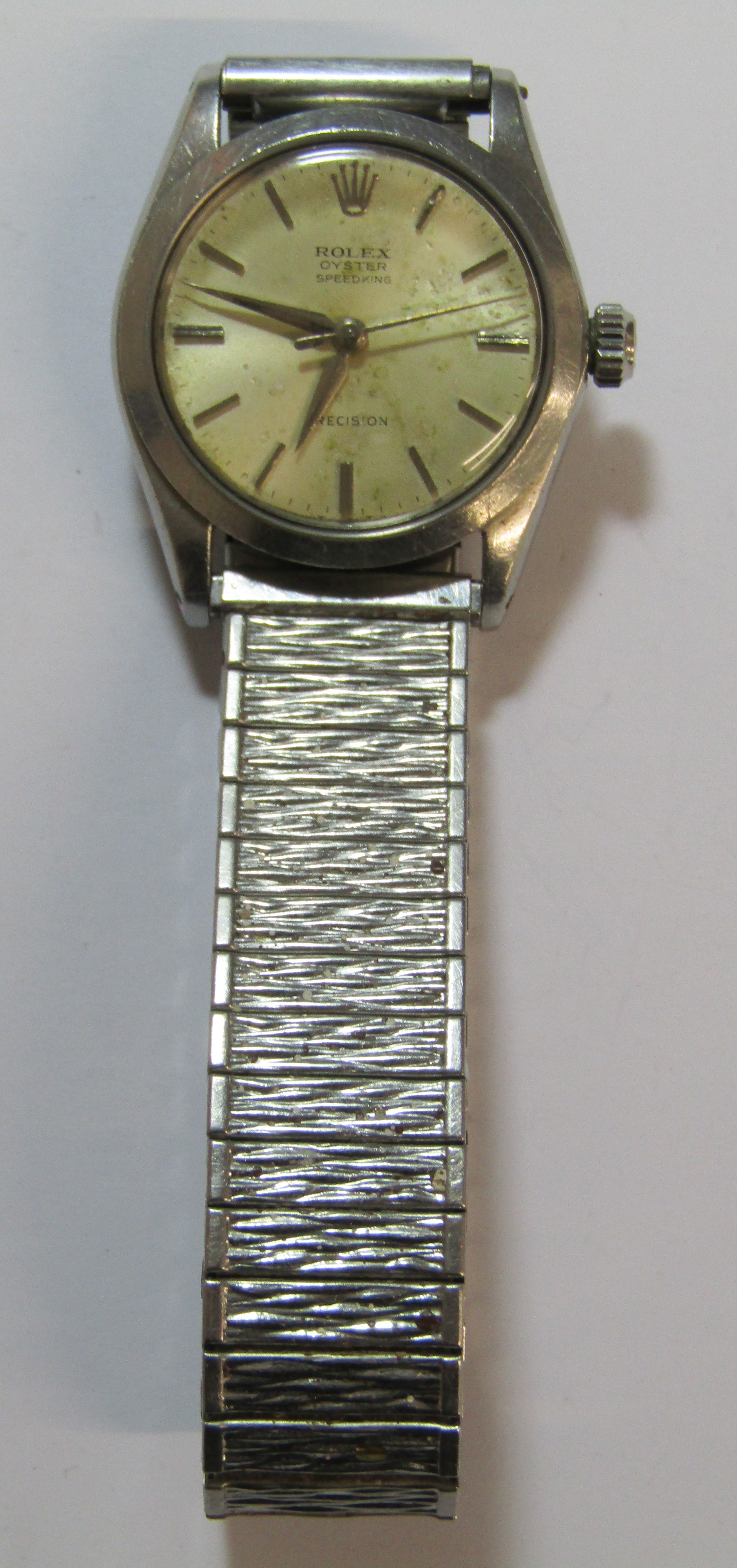 Rolex Oyster Speedking precision ladies watch, serial number possibly 954384, size of watch case ( - Image 8 of 8