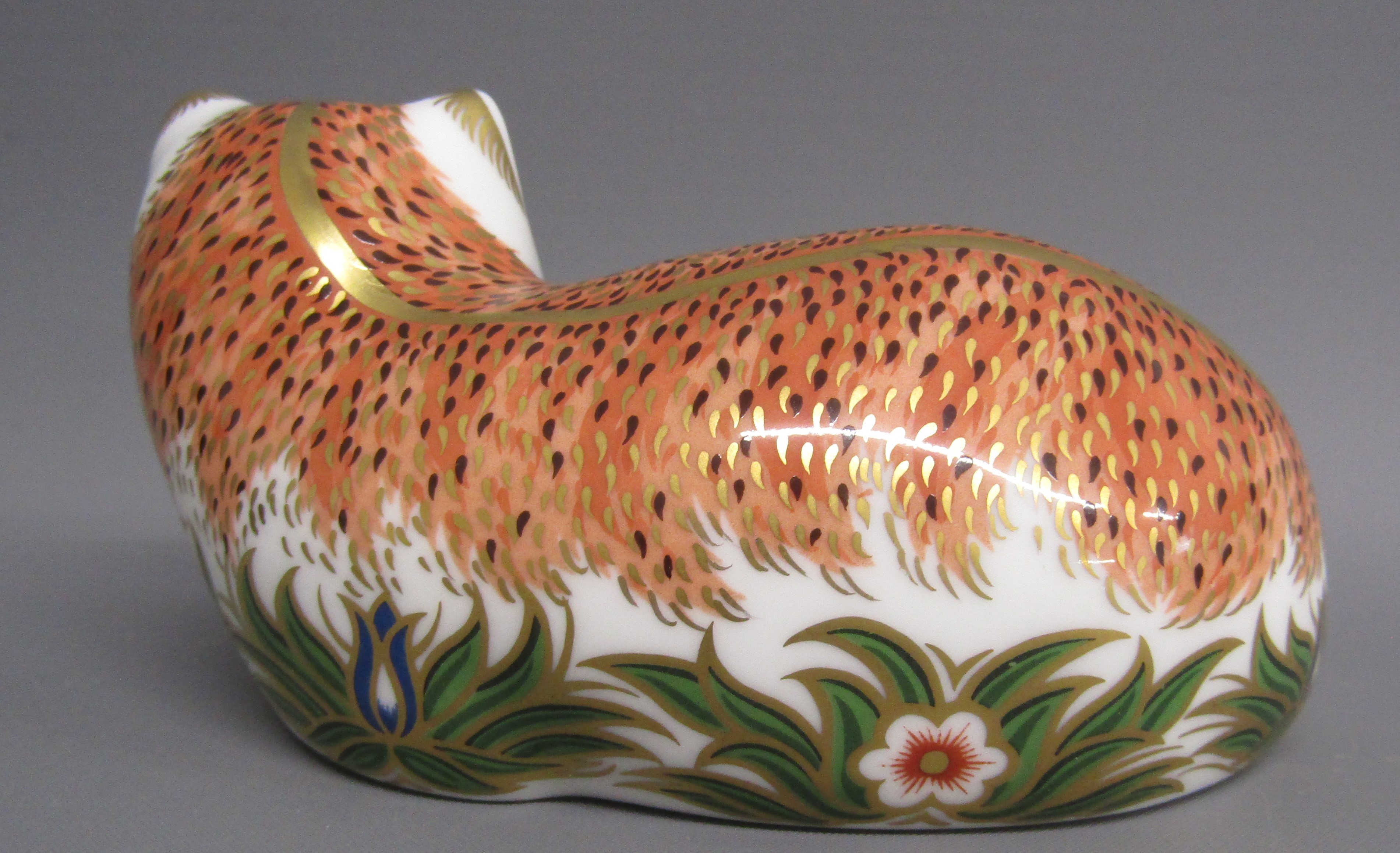 2 Royal Crown Derby paperweights - Leicestershire Fox limited edition 1326/1500 & Endangered Species - Image 9 of 11