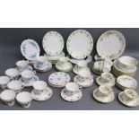 Part tea sets includes Paragon 3646 'Royal Albert', R&D, Queen Anne & Duchess