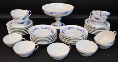 Royal Copenhagen blue & white part dinner service 408 / 8049