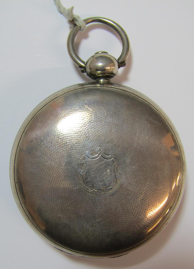 John Barton Birmingham pair cased fusee pocket watch with 1822 silver case makers mark WB - Image 3 of 9