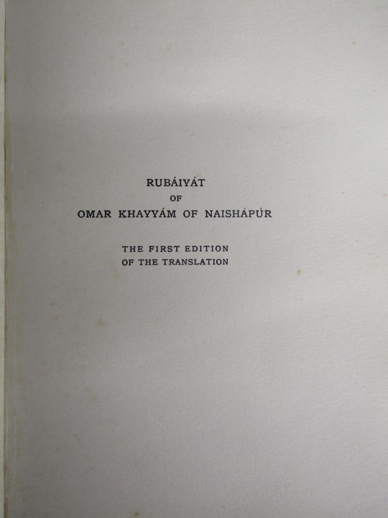 Rubaiyat of Omar Khayyam rendered into English verse by Edward FItzgerald with illustrations by - Image 7 of 12