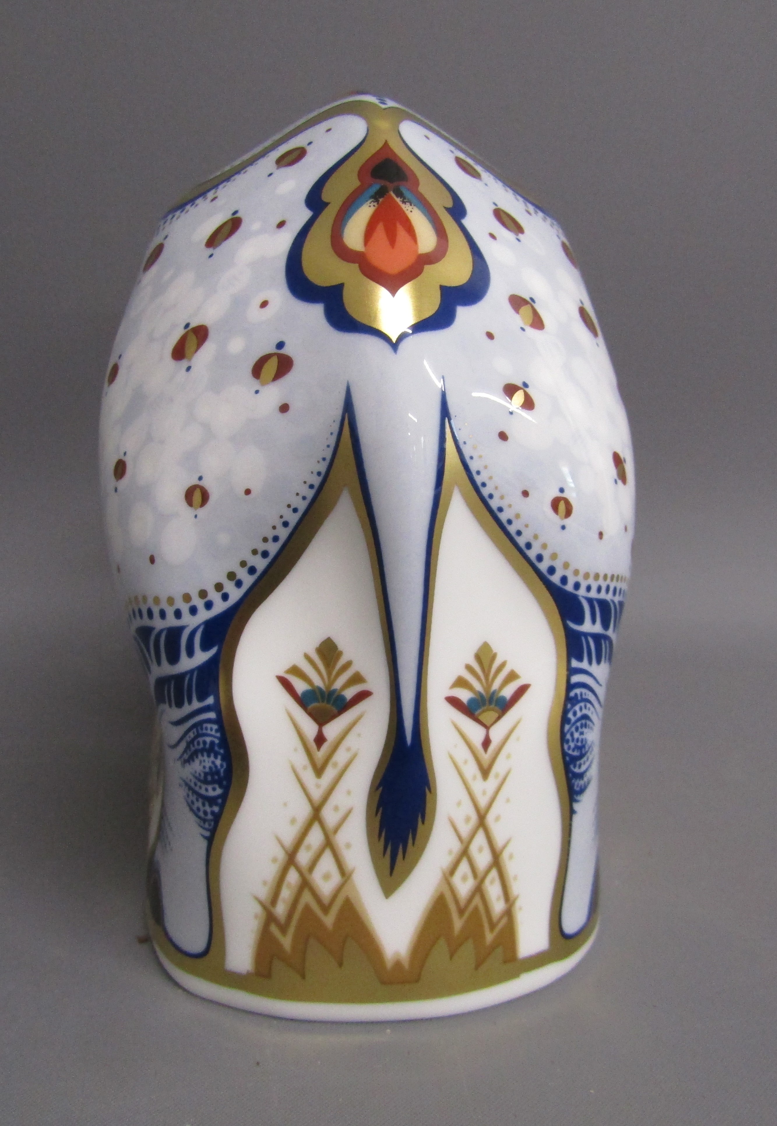 Royal Crown Derby Endangered Species 'White Rhino' paperweight limited edition 910/1000 - Image 3 of 7