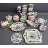 Collection of Mason ware includes Fruit Basket, Strathmore, Regency, Belvedore teapot (damage to