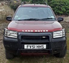 Land Rover Freelander first registered 2002 automatic  2 litre diesel with 108,957 mileage. MOT to