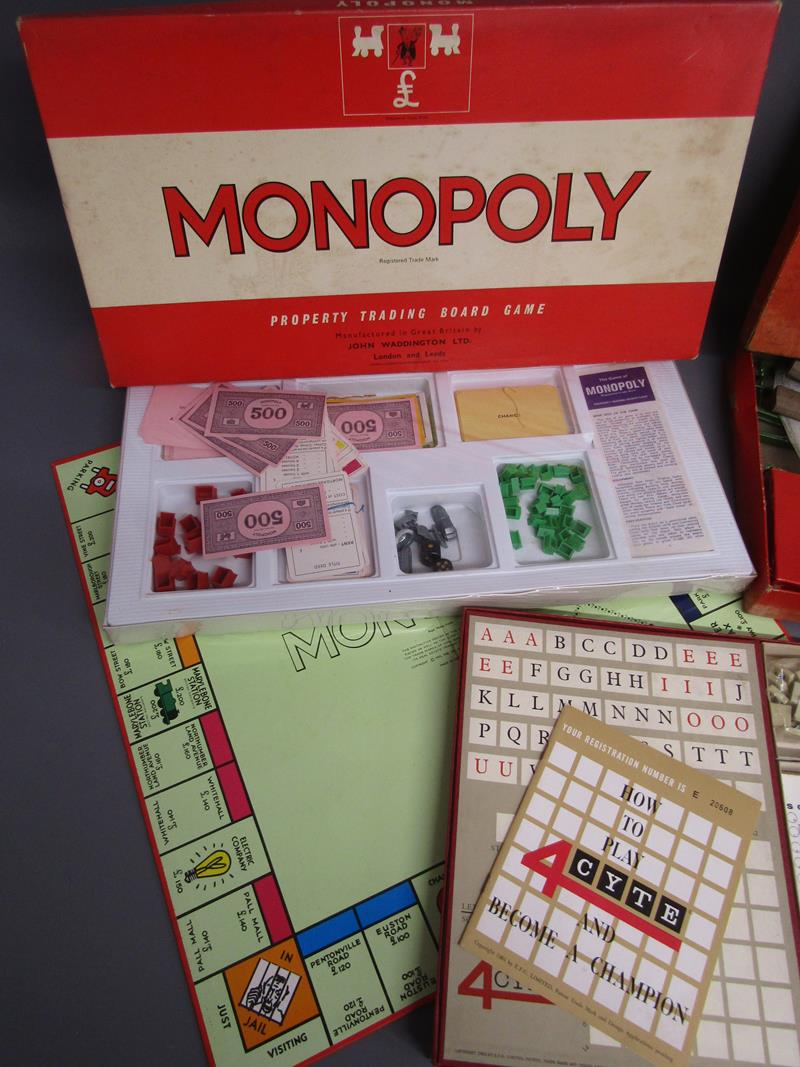 4cyte 'Twinset' table model board game, Monopoly still partially sealed and Chad Valley Table - Image 2 of 5