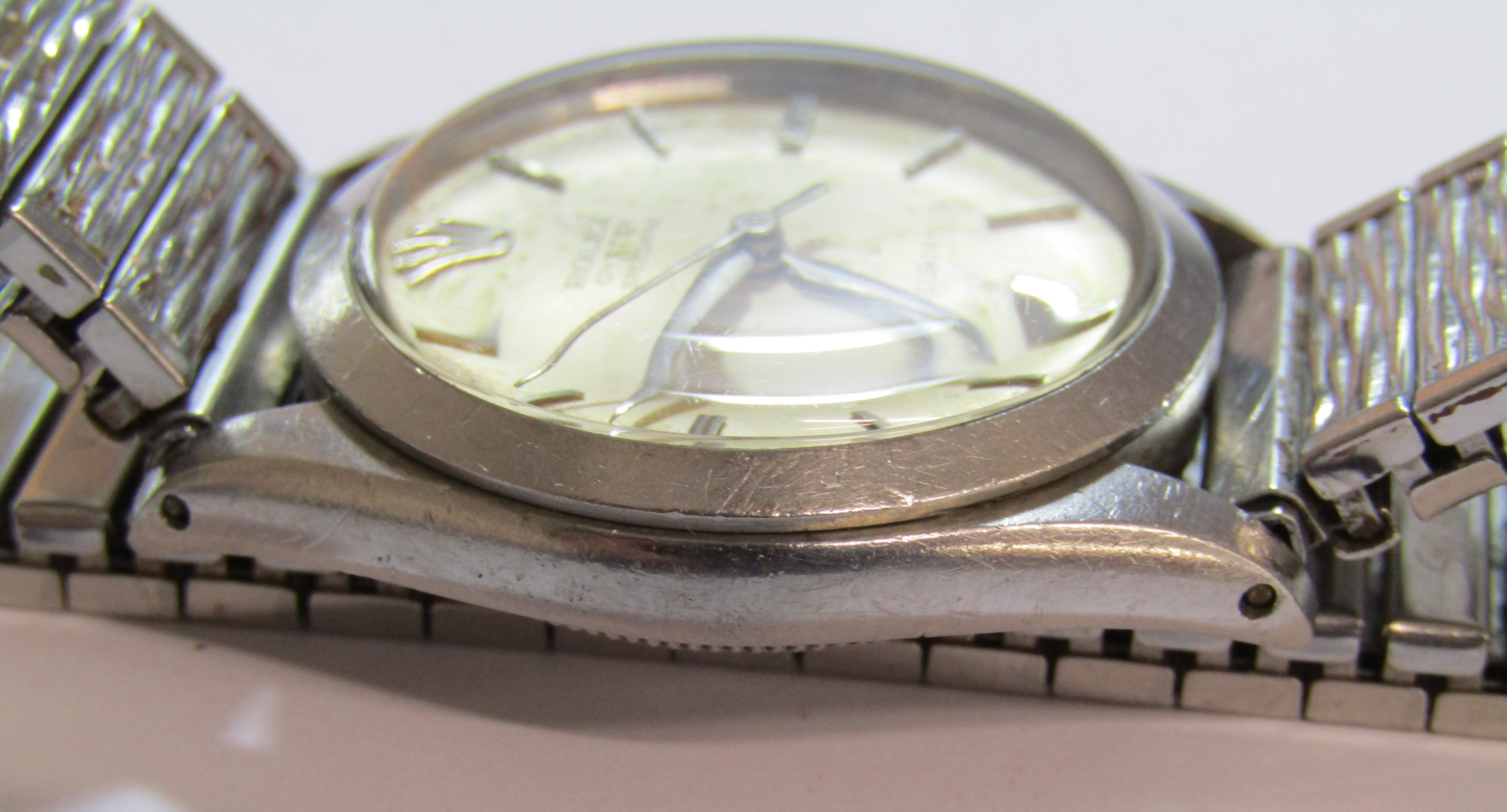Rolex Oyster Speedking precision ladies watch, serial number possibly 954384, size of watch case ( - Image 5 of 8