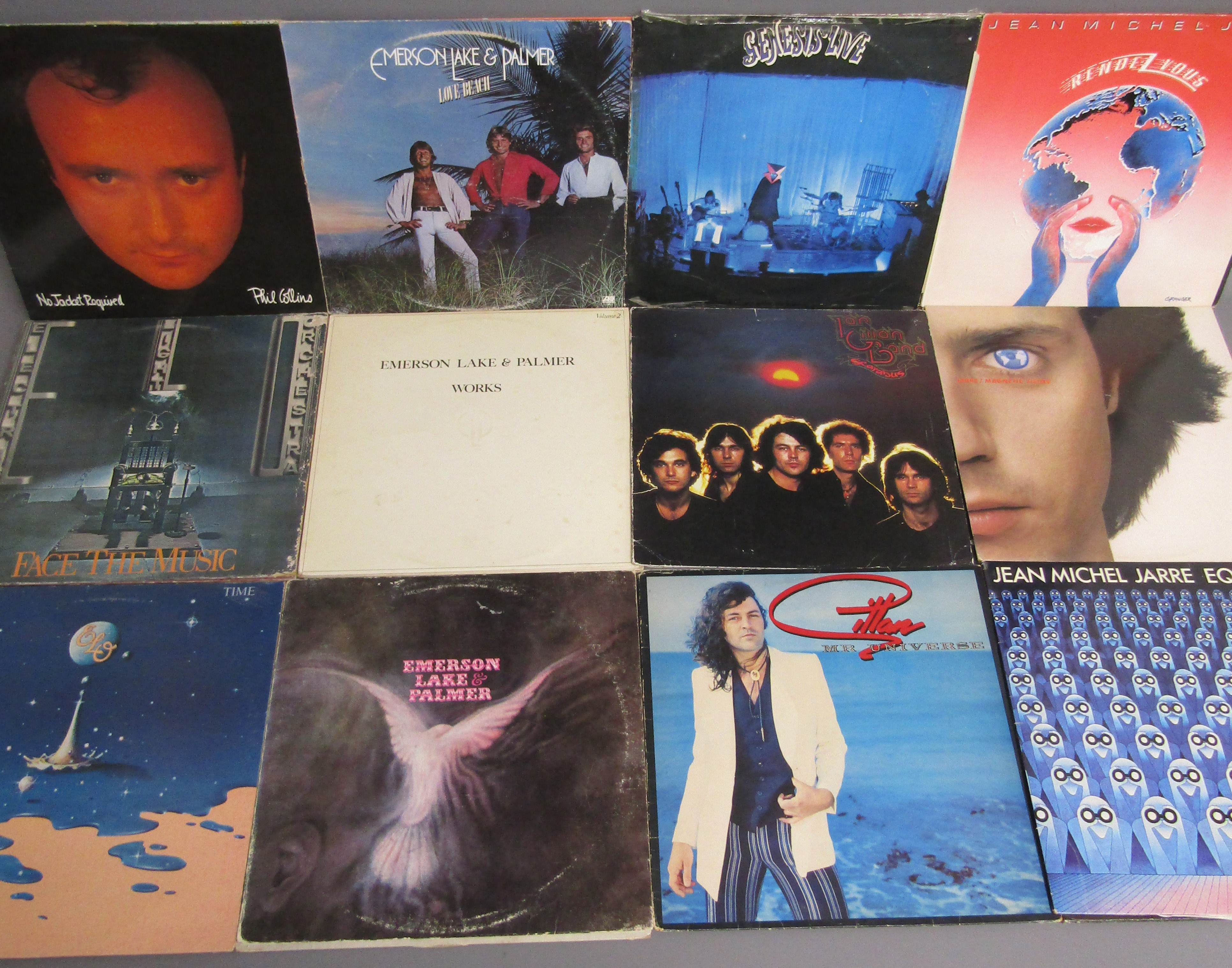 Collection of approx. 80 vinyl LP records includes Jean Michel Jarre, The Moody Blues, Santana, - Image 3 of 7