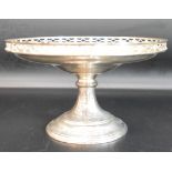 George V silver tazza, Birmingham 1924, 8.57ozt