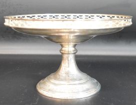 George V silver tazza, Birmingham 1924, 8.57ozt