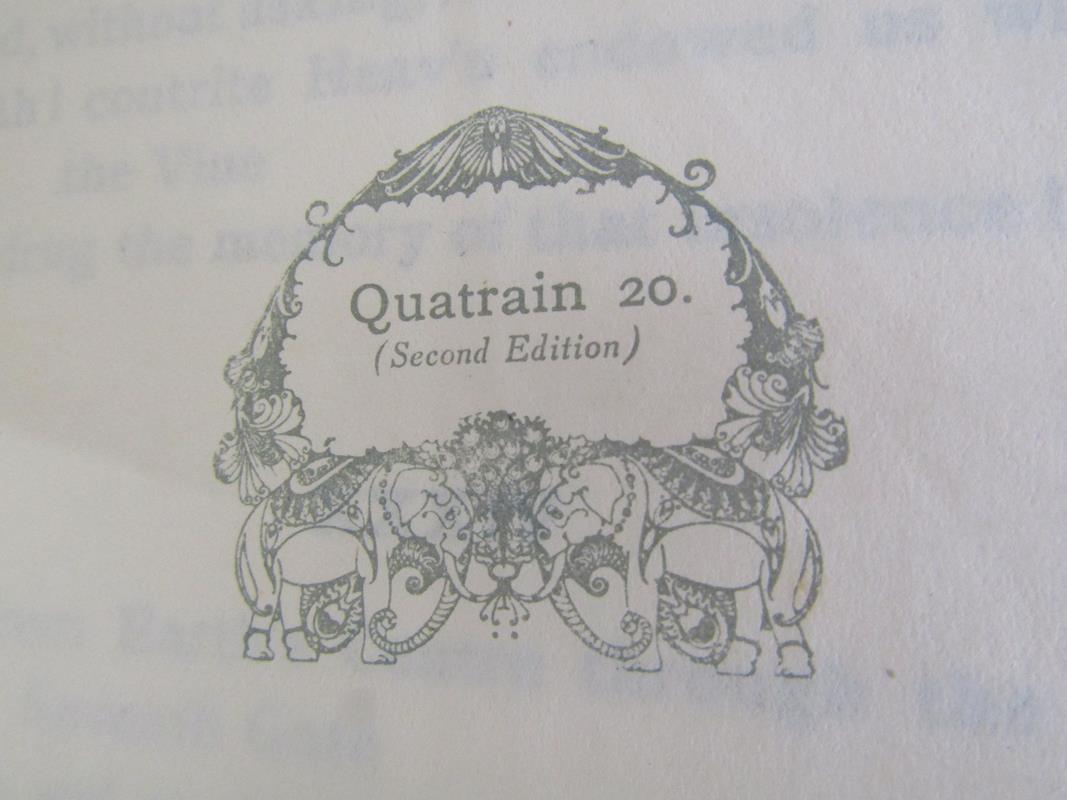 Rubaiyat of Omar Khayyam rendered into English verse by Edward FItzgerald with illustrations by - Image 9 of 12