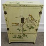 Modern Chinese lacquer cabinet 91.5cm x 30.5cm x 61cm