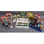 Die cast cars, some boxed, includes Matchbox, Days gone by etc