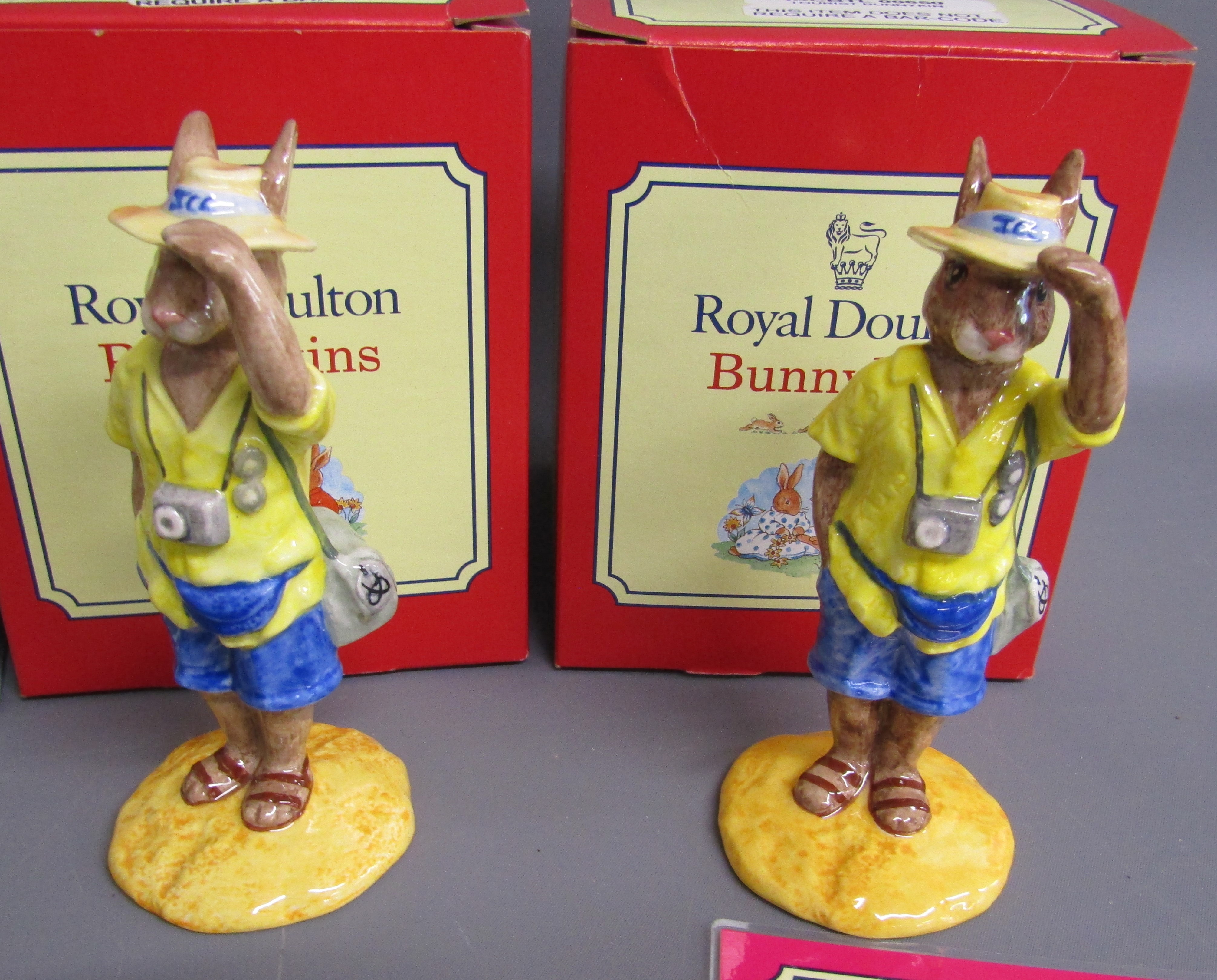 Royal Doulton Winnie the Pooh & Bunnykins, The Honey Pot, The Present, Pooh lights the candle and - Image 3 of 3