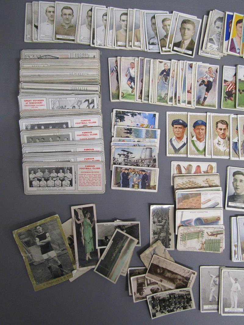 Collection of cigarette cards includes Gallaher famous footballers, jockeys & cricketers, Barratt - Image 2 of 8