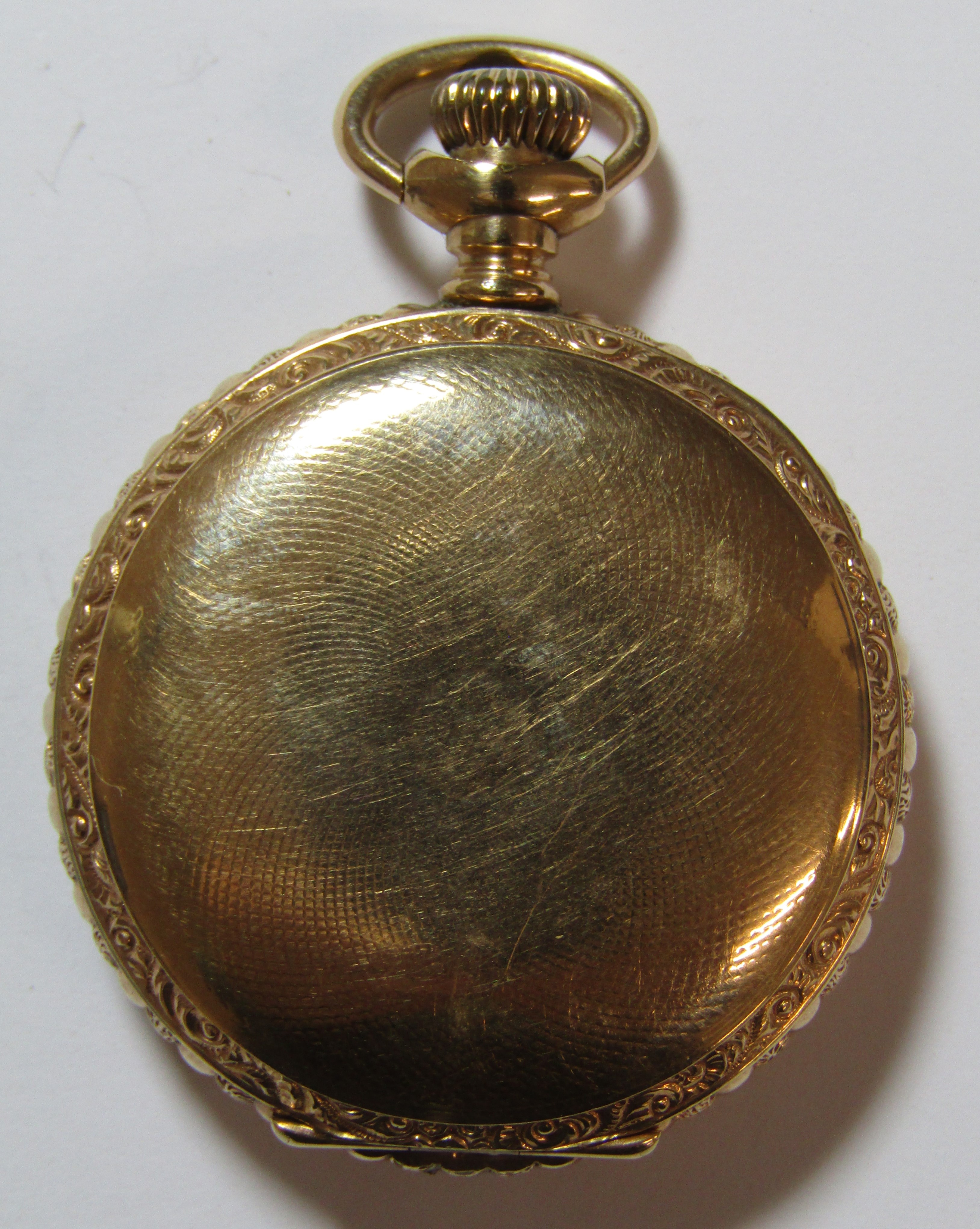 Waltham Riverside Maximus 19 jewels pocket watch, 3.5cm diam, - Image 3 of 7