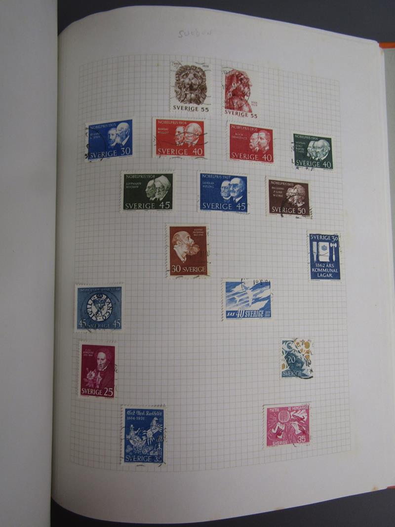 2 stamp albums containing the full Queen Elizabeth Commonwealth collection (unfranked), mixed of - Image 17 of 31