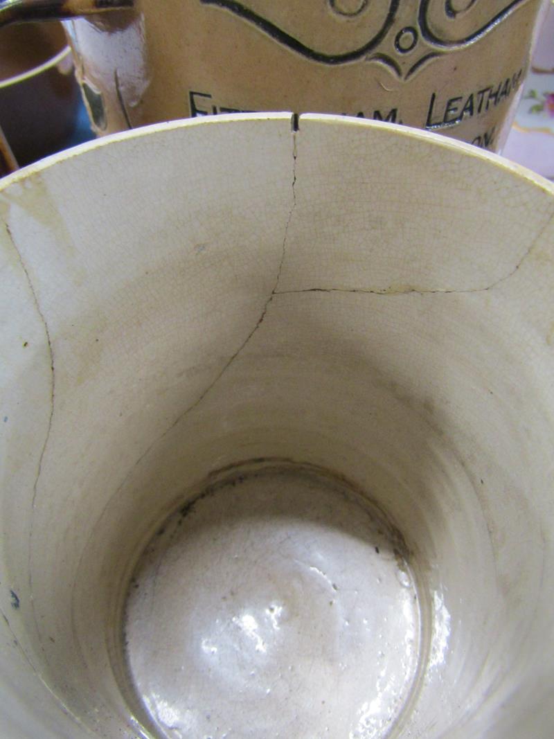 Doulton Lambeth tyg "In Commemoration of the General Election of 1880, when for the first time in - Image 6 of 12