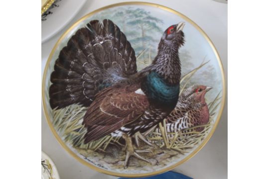 Selection of plates including Wedgwood majolica leaf plates & Doulton Series Ware - Image 2 of 14