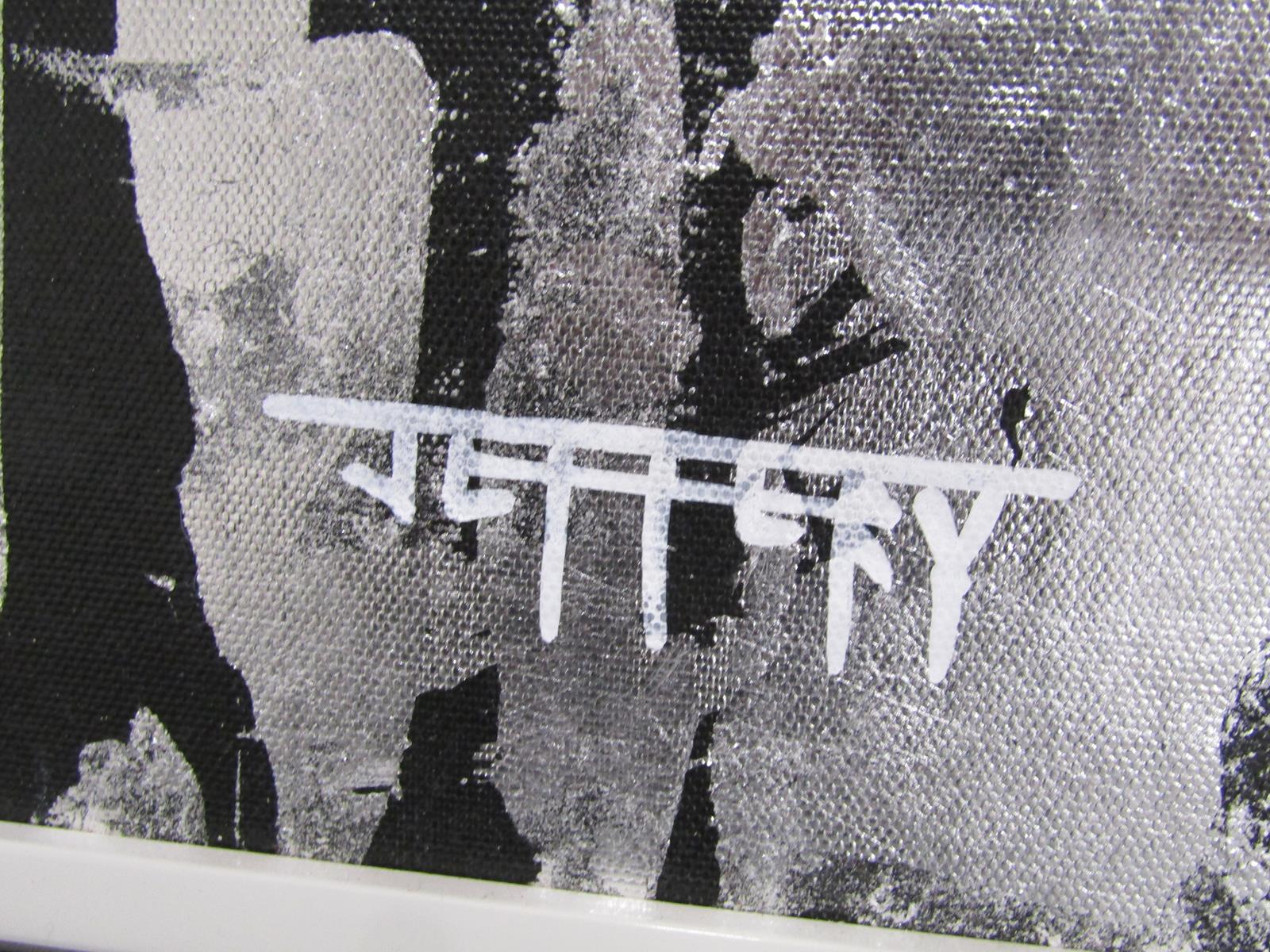 Ben Jeffery 'HRH' limited edition 14/75 studio edition giclee print - hand finished with palladium - Image 3 of 6