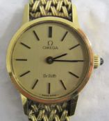 Omega De Ville ladies watch, manual wind, currently not working