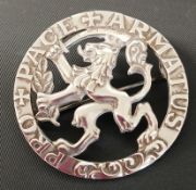 Carl M Cohr (Denmark) 1893-1937 silver brooch 