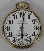 Bunn Special 161A 60hr pocket watch, working
