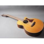 A Tanglewood twelve-string acoustic guitar, model no. TW-145/12-SC, with carry case